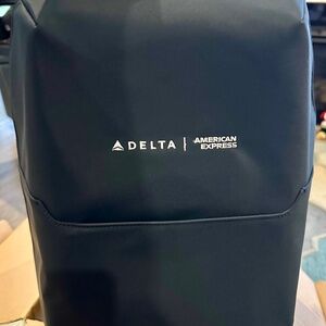 AWAY x Delta x American Express Navy Blue Everywhere Zip Backpack Travel Tech The Everywhere Zip Backpack in Navy Blue | Away main image 3